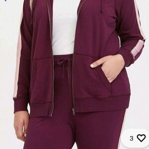 Torrid Purple Set Sweater And Pants